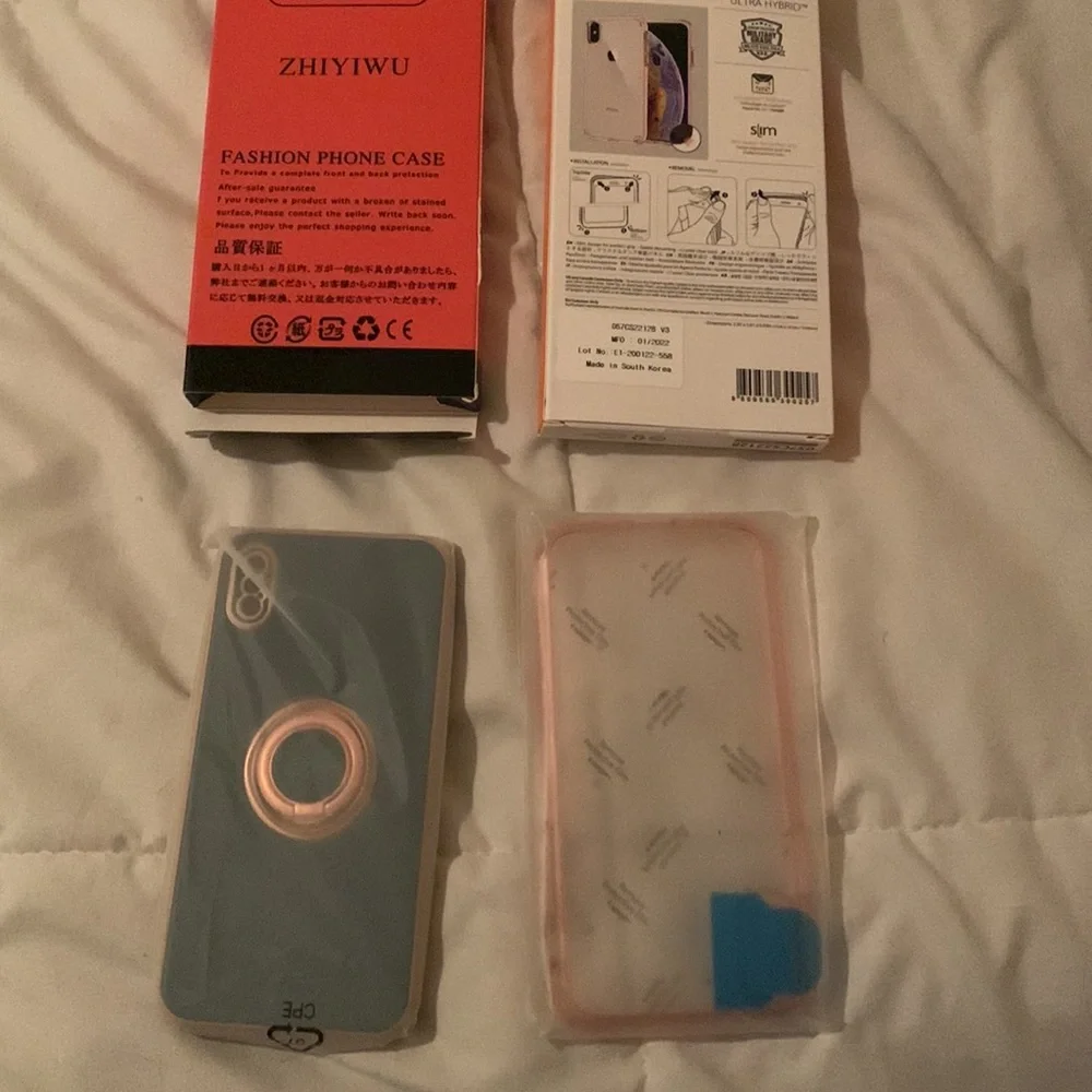 2 (NIB) Phone case for Apple iPhone XS/X